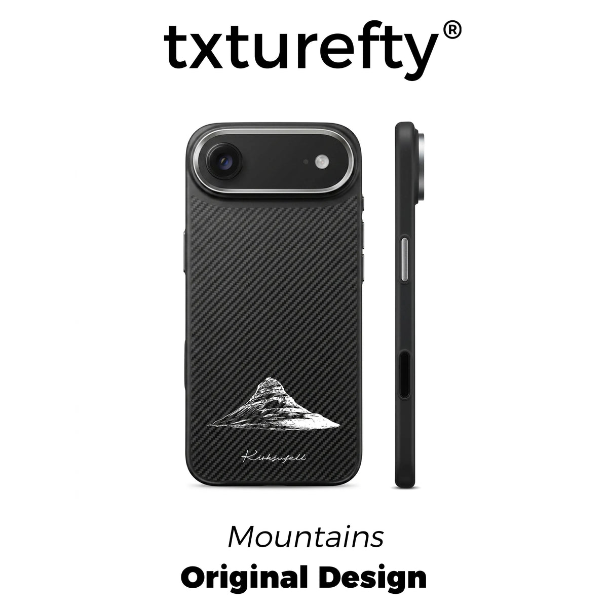 Kirkjufell Aramid Magnetic Case – Mountains Series